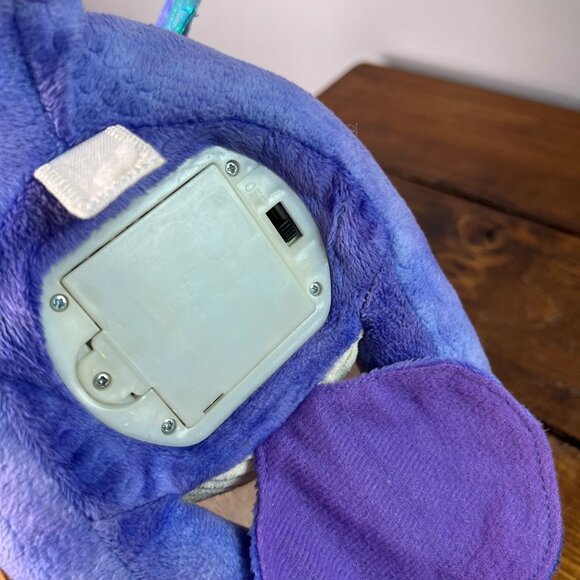 Cuddle Barn Musical Purple Dragon Plush Reading Fairy Tales Book Stuffed Animal - Picture 8 of 12